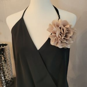 Tasha Silk Flower Brooch